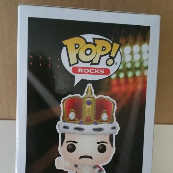 Funko Pop! Rocks: Freddie Mercury King #184 - Picture 5 of 16
